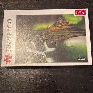 500 Piece Iceland Northern Lights Jigsaw Puzzle